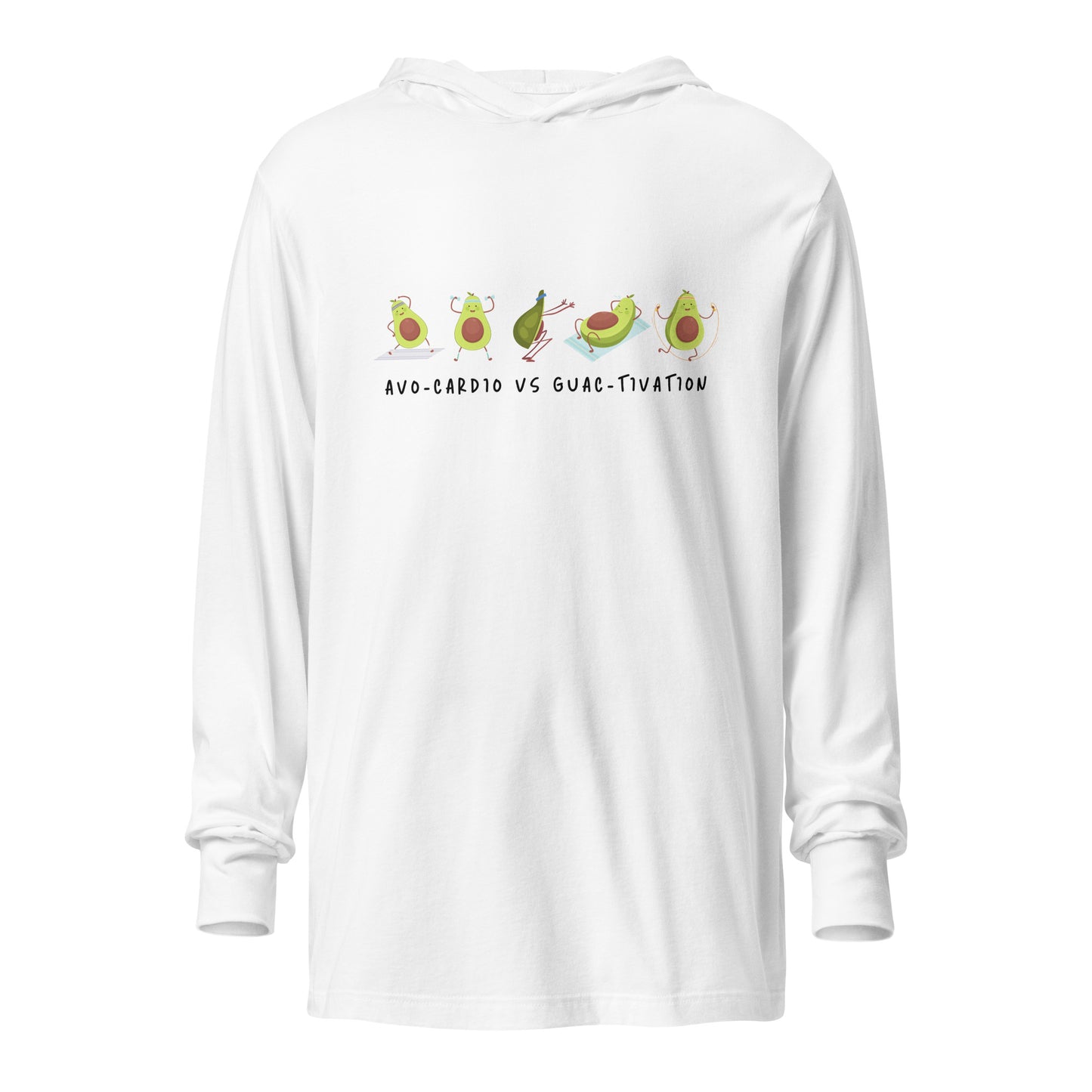 Avo-cardio vs Guac-tivation Hooded Tee Ciaobellatre