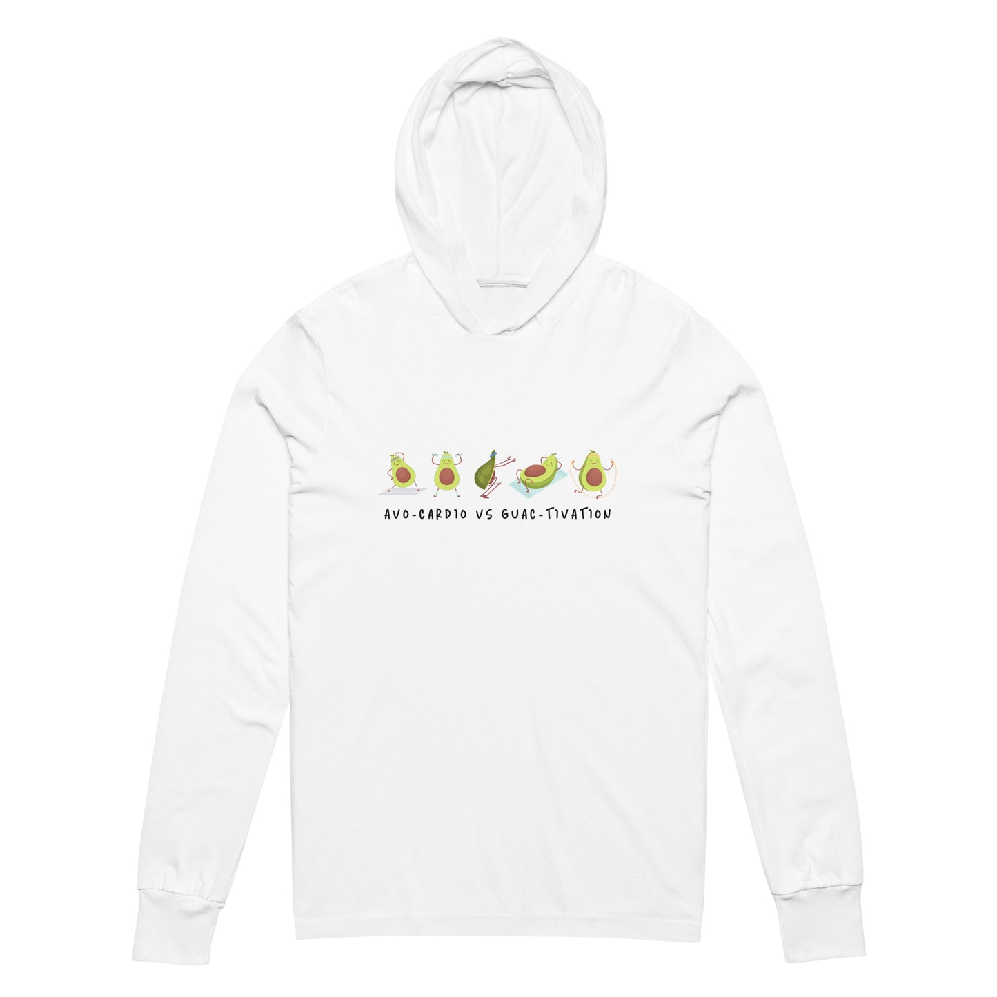 Avo-cardio vs Guac-tivation Hooded Tee Ciaobellatre