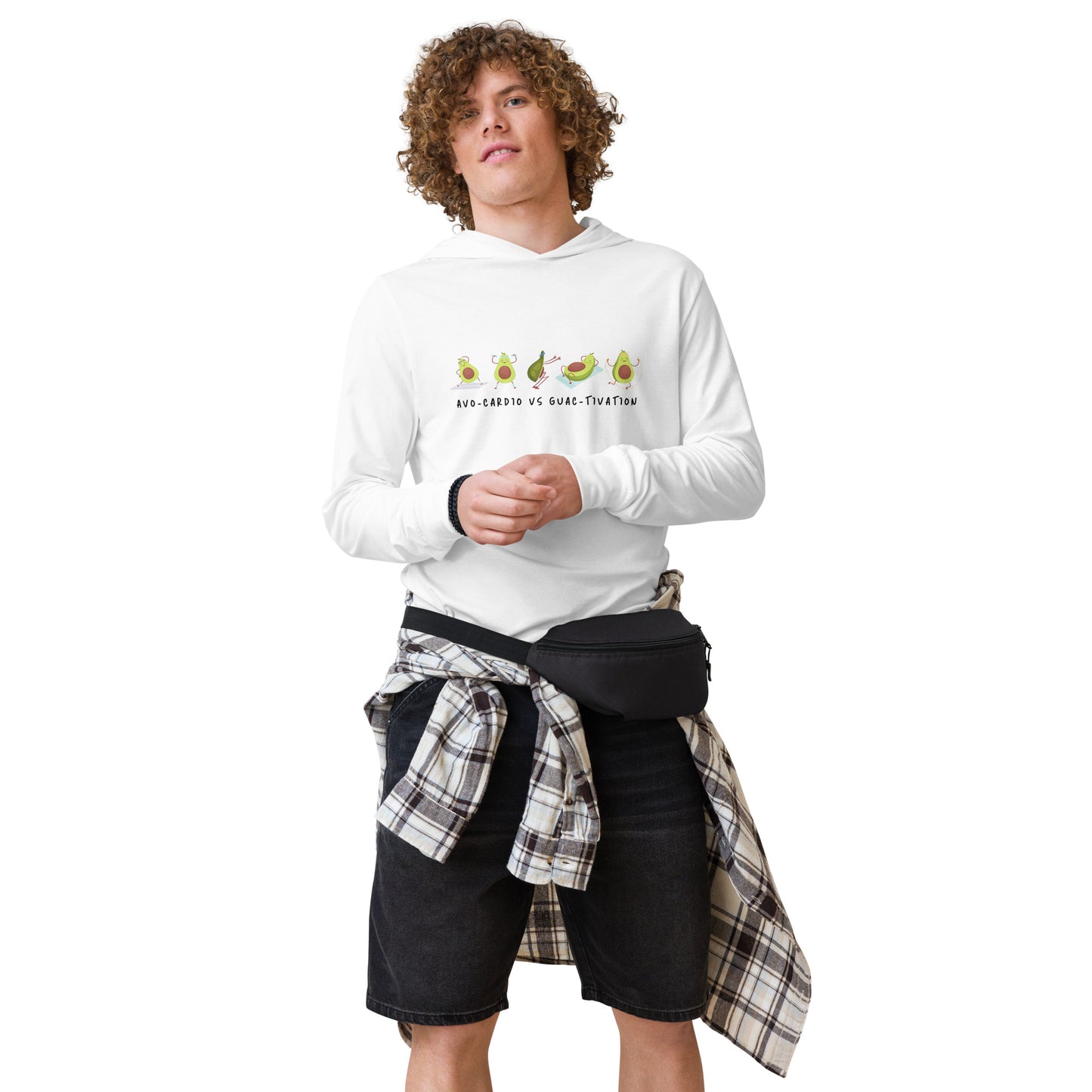 Avo-cardio vs Guac-tivation Hooded Tee Ciaobellatre
