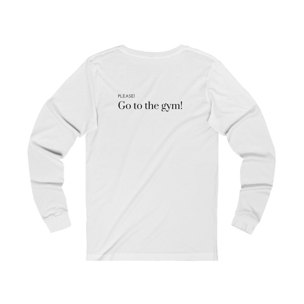 Excuse #163 Graphic Jersey Long Sleeve Tee Printify