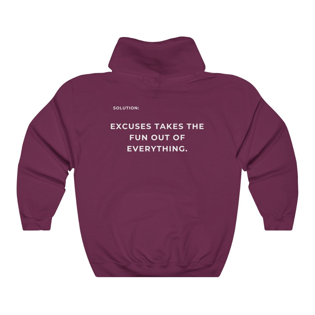 Excuse #19 Unisex Heavy Blend™ Hoodie Printify