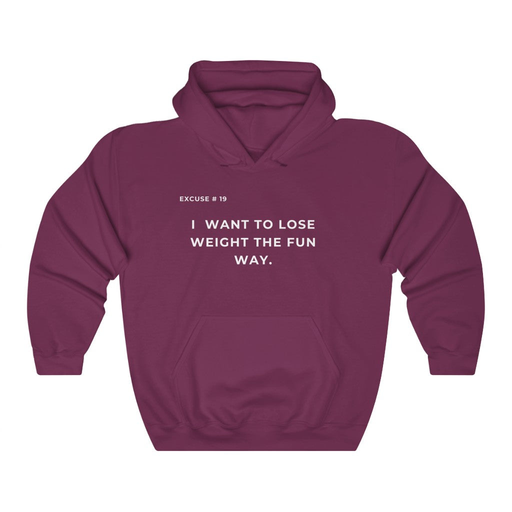 Excuse #19 Unisex Heavy Blend™ Hoodie Printify