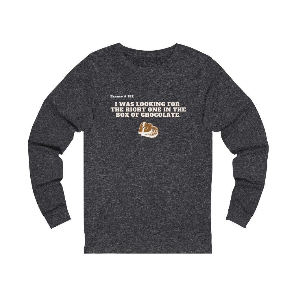 Excuse #152 Graphic Jersey Long Sleeve Tee Printify