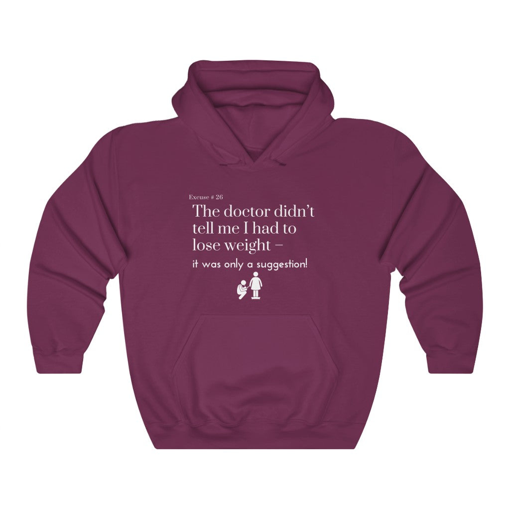 Excuse # 26 Unisex Heavy Blend™ Hoodie Printify