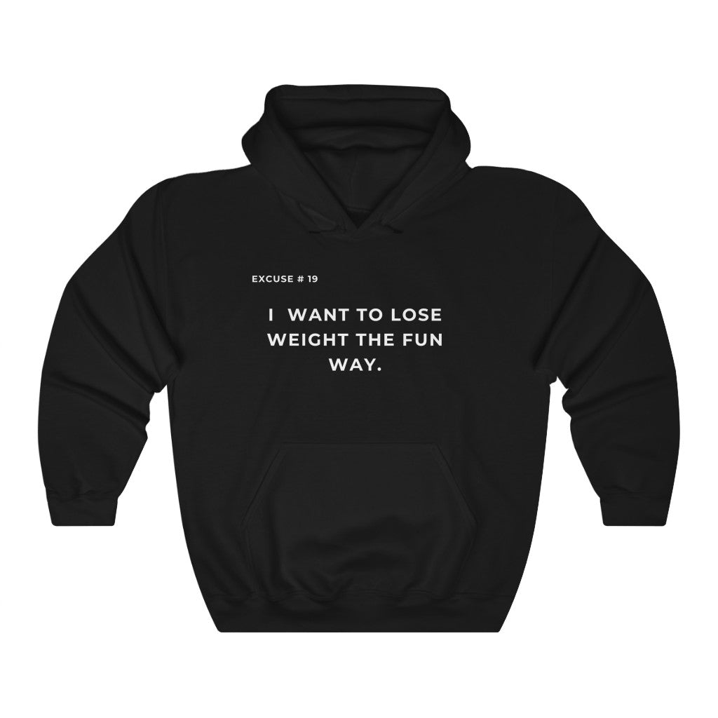 Excuse #19 Unisex Heavy Blend™ Hoodie Printify