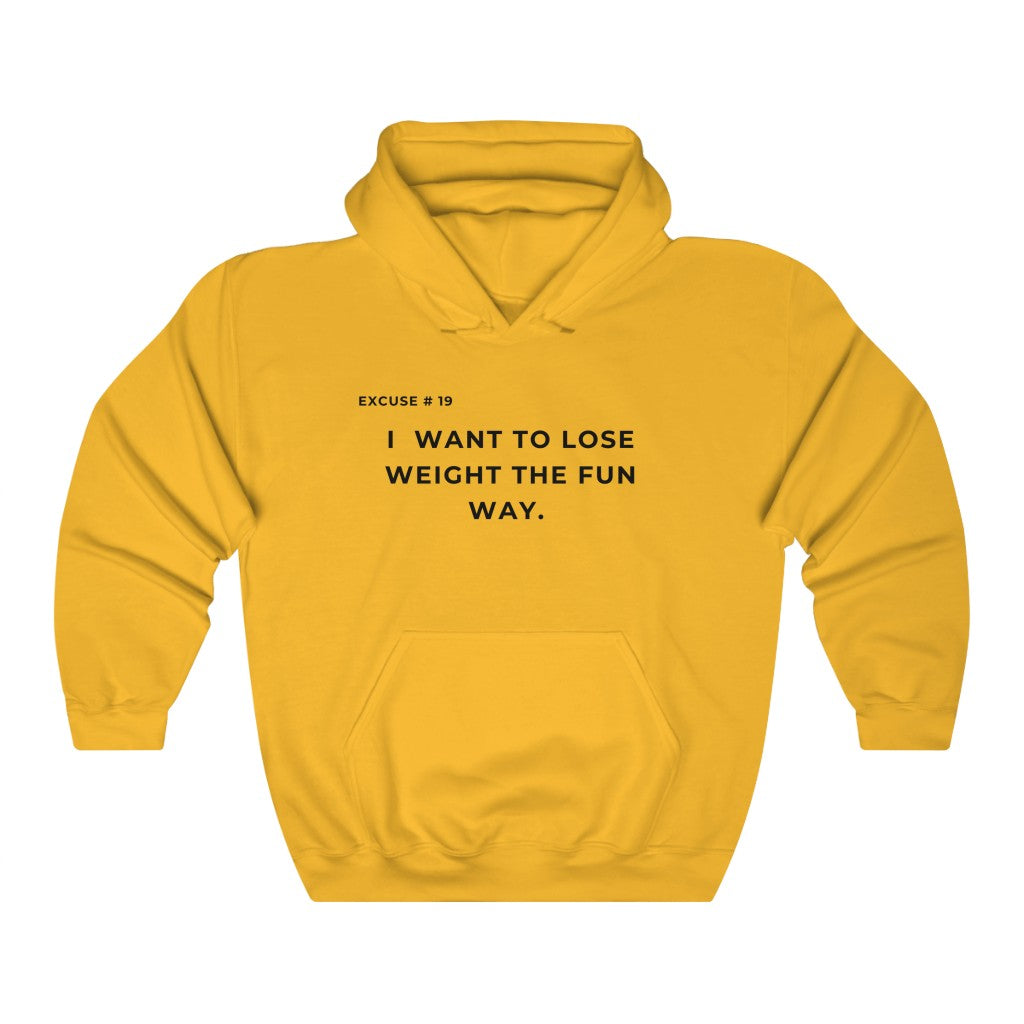 Excuse #19 Unisex Heavy Blend™ Hoodie Printify