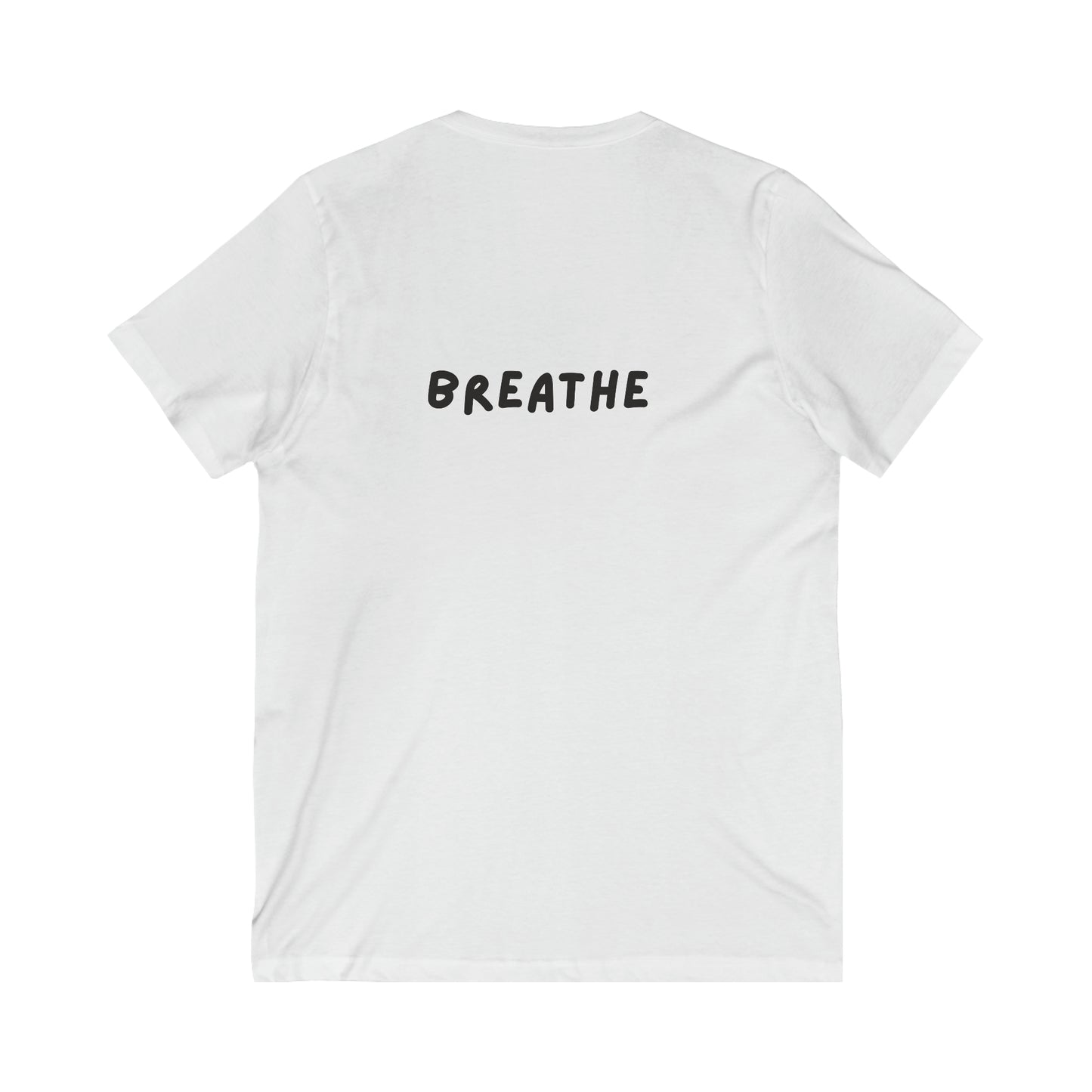 Relax And Breathe V-neck T-shirt Printify