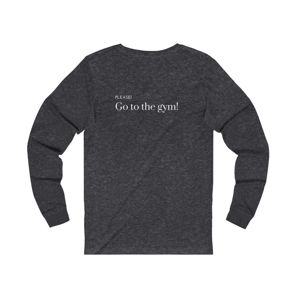 Excuse #163 Graphic Jersey Long Sleeve Tee Printify