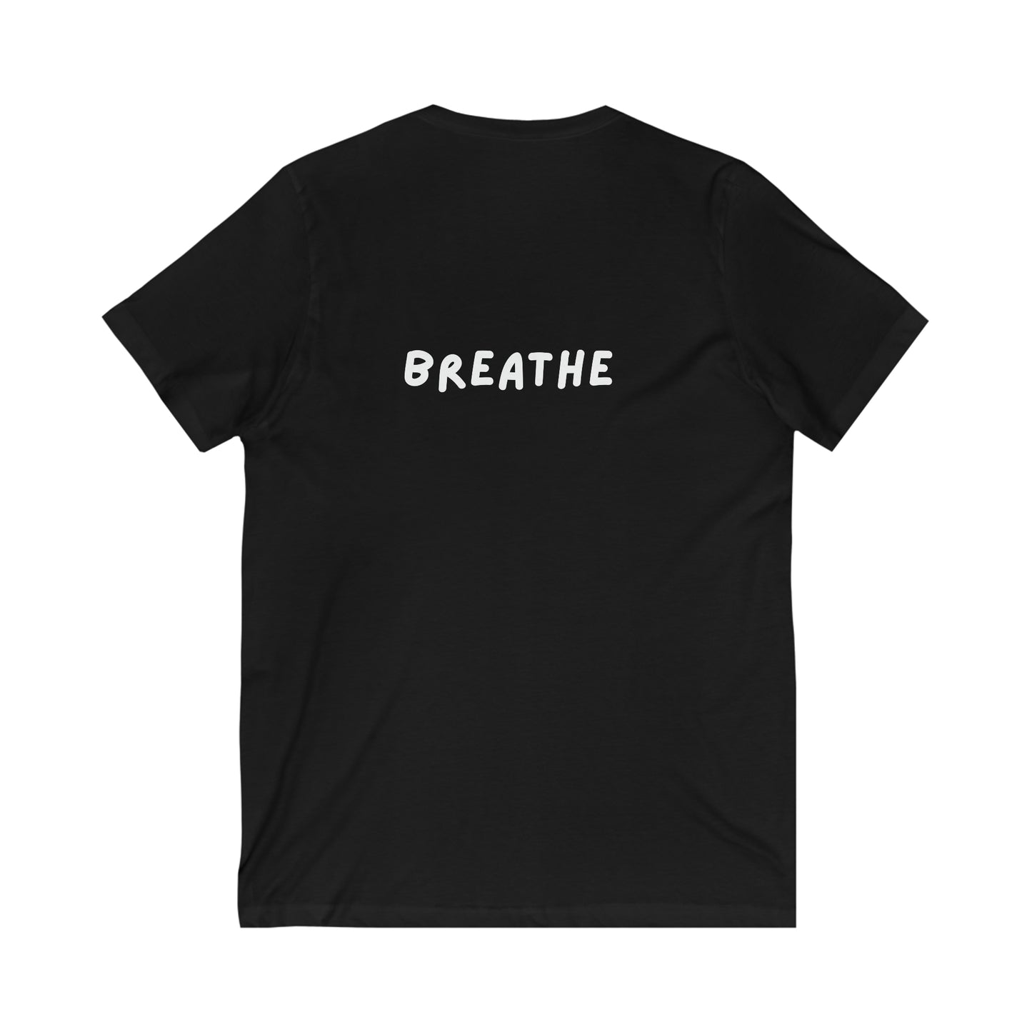 Relax And Breathe V-neck T-shirt Printify