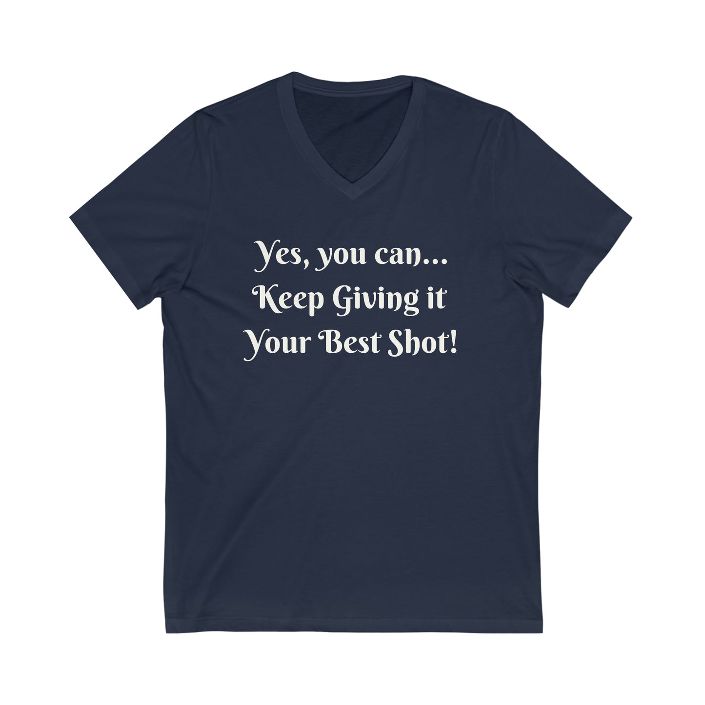 Empower Yourself with 'Yes, You Can' Women's Graphic T-Shirt Printify