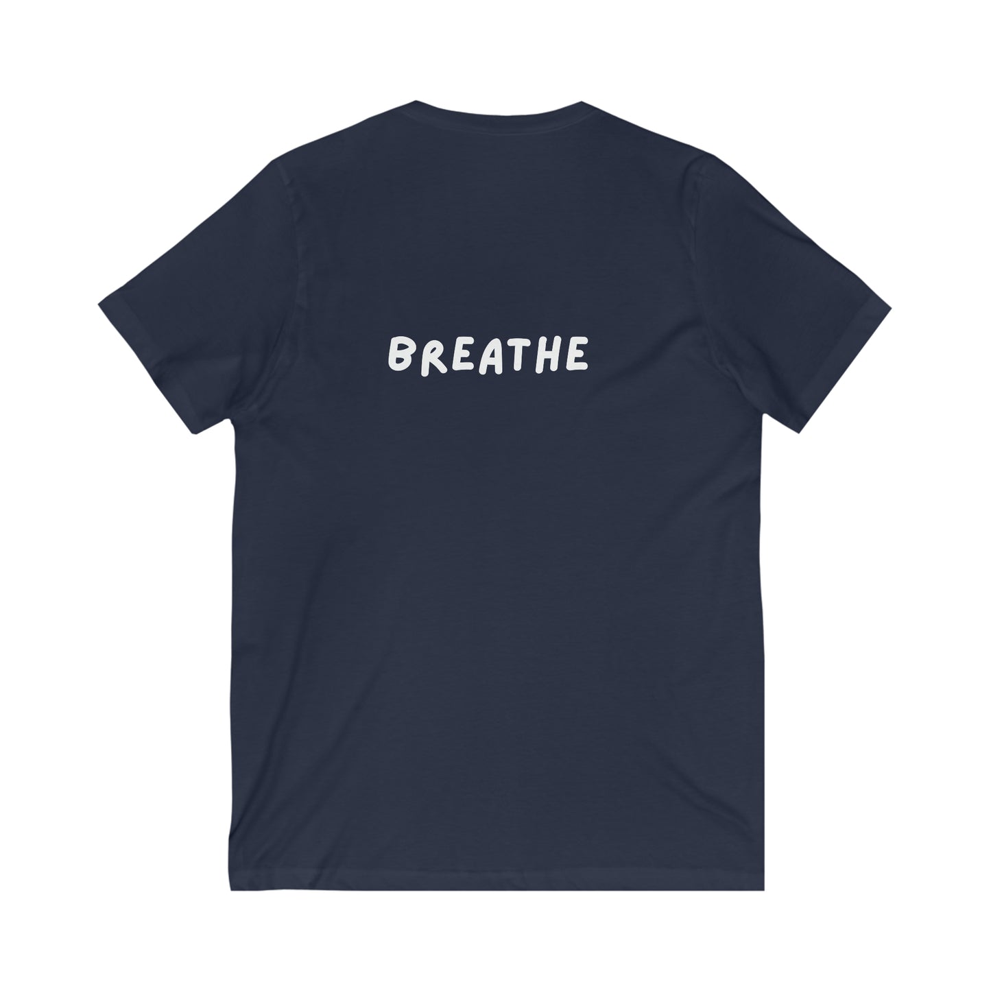 Relax And Breathe V-neck T-shirt Printify