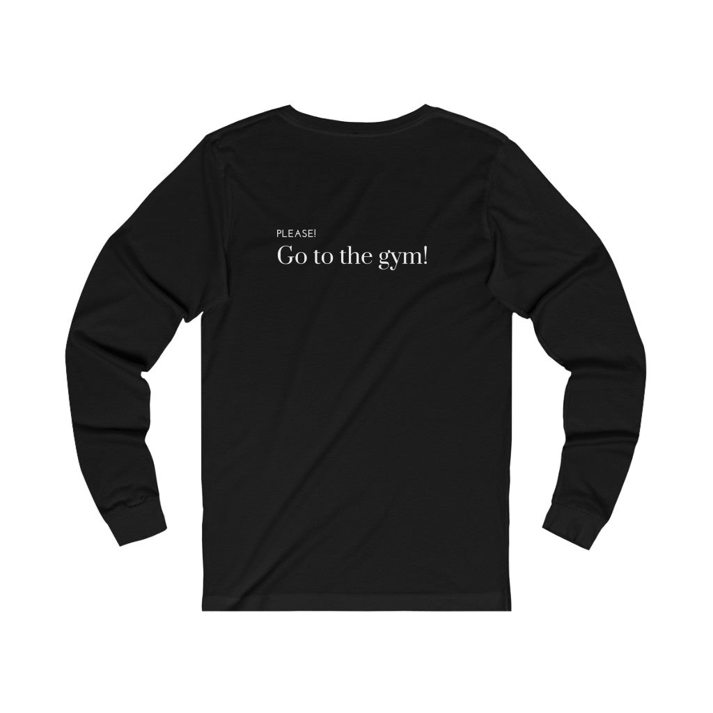 Excuse #163 Graphic Jersey Long Sleeve Tee Printify