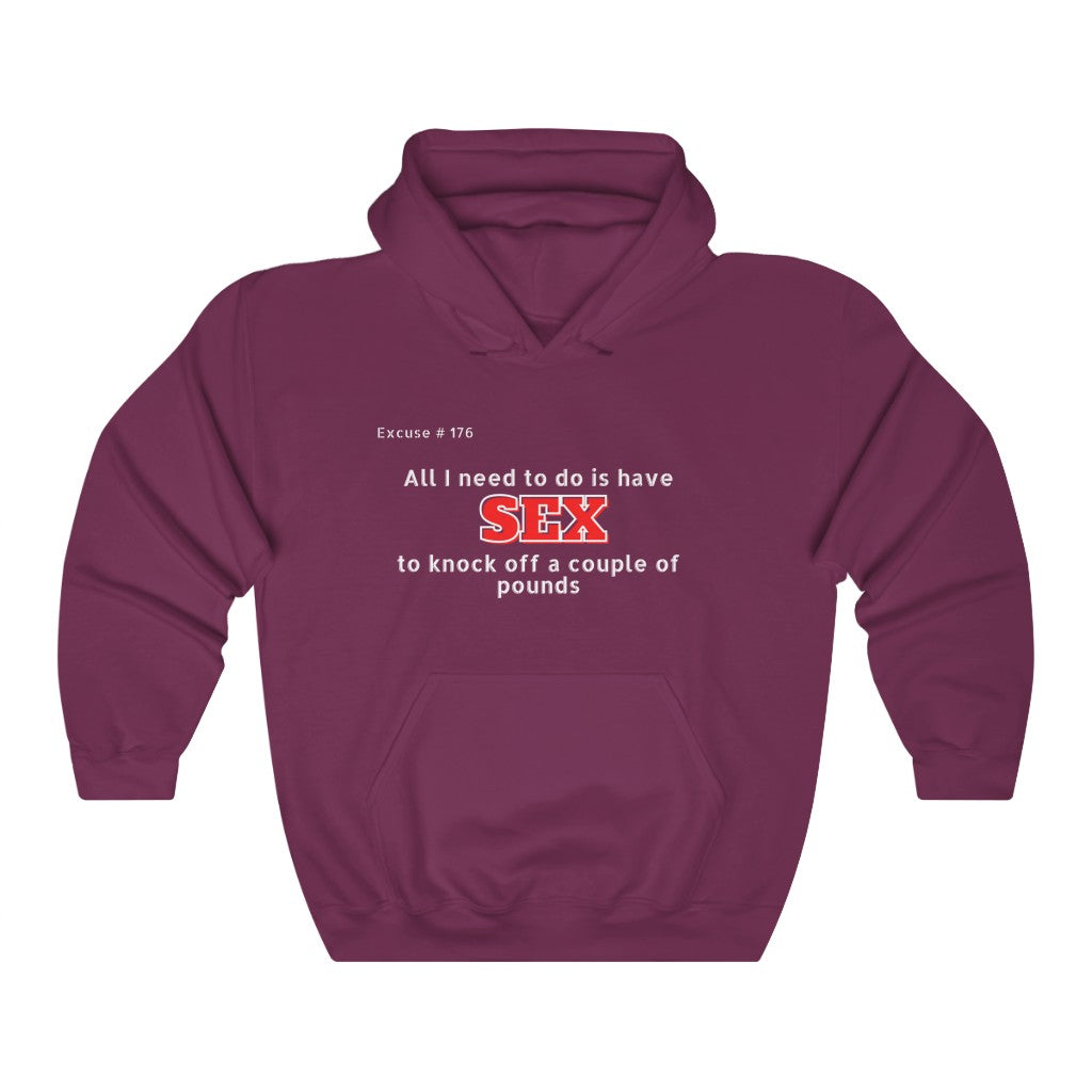 Excuse #176 Unisex Heavy Blend™ Hoodie Printify