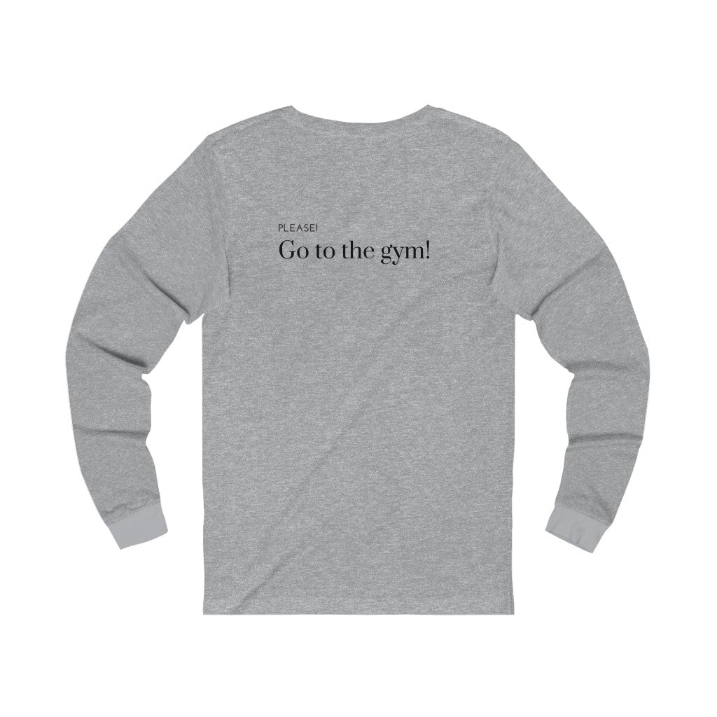 Excuse #163 Graphic Jersey Long Sleeve Tee Printify