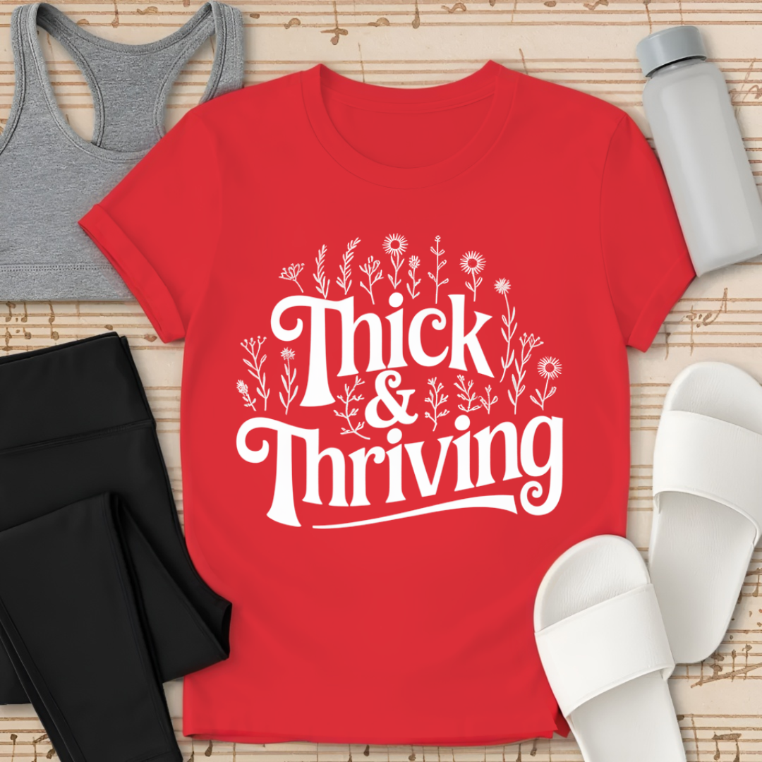 Thick & Thriving Flowers T-Shirt