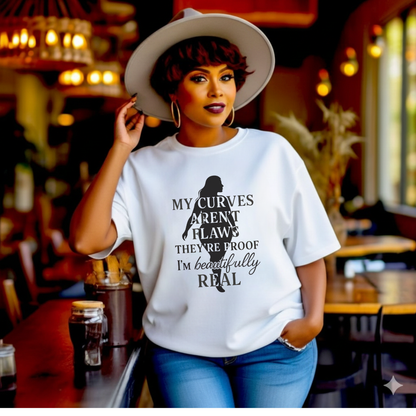 Curvy Girl Beautifully Real T-Shirt