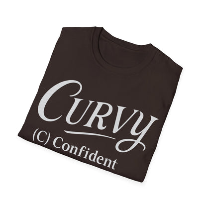 Curvy  - spell it out T-Shirt