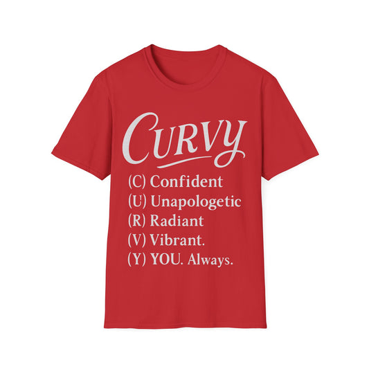 Curvy  - spell it out T-Shirt