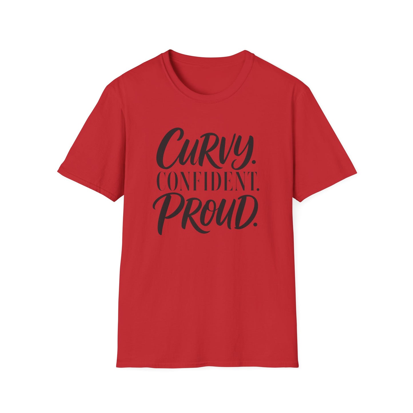 Curvy. Confident. Proud. T-Shirt