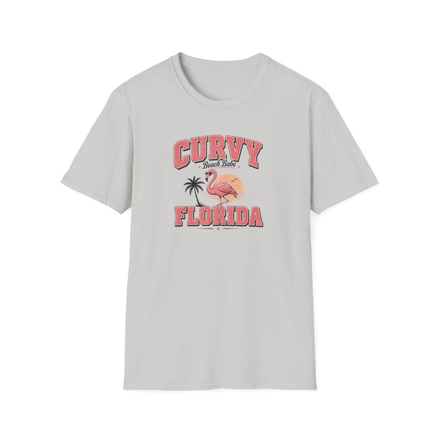 Florida Curvy Beach Babe T-Shirt