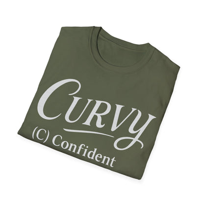 Curvy  - spell it out T-Shirt