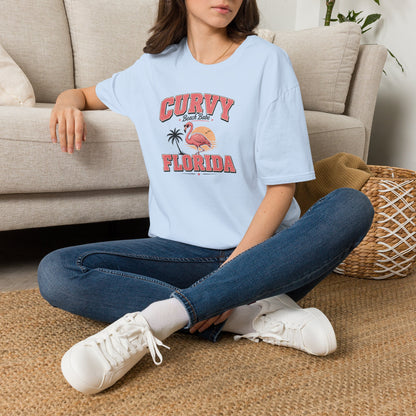 Florida Curvy Beach Babe T-Shirt