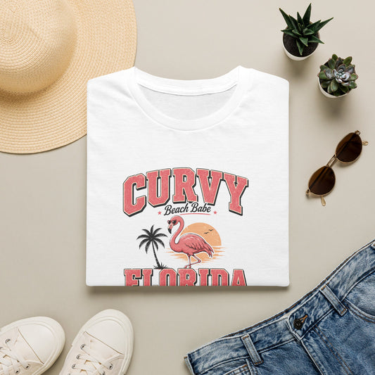 Florida Curvy Beach Babe T-Shirt