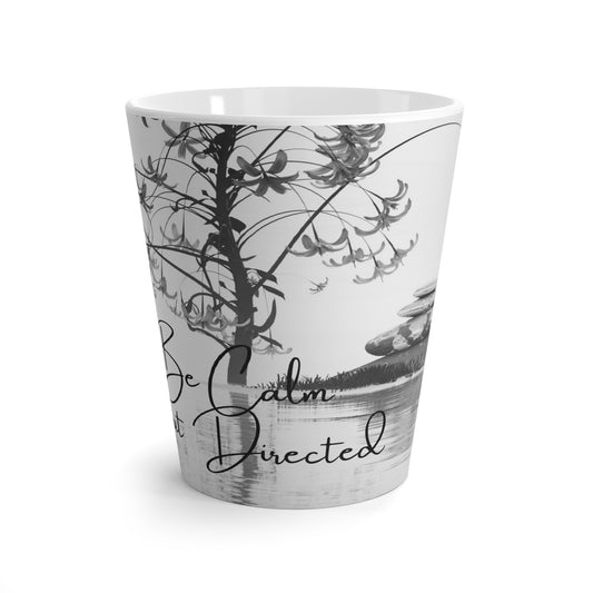 "Be Calm But Be Directed" Ceramic Mug Printify