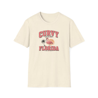 Florida Curvy Beach Babe T-Shirt