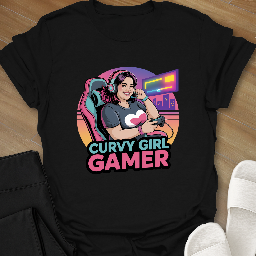 Curvy Girl GamerT-Shirt