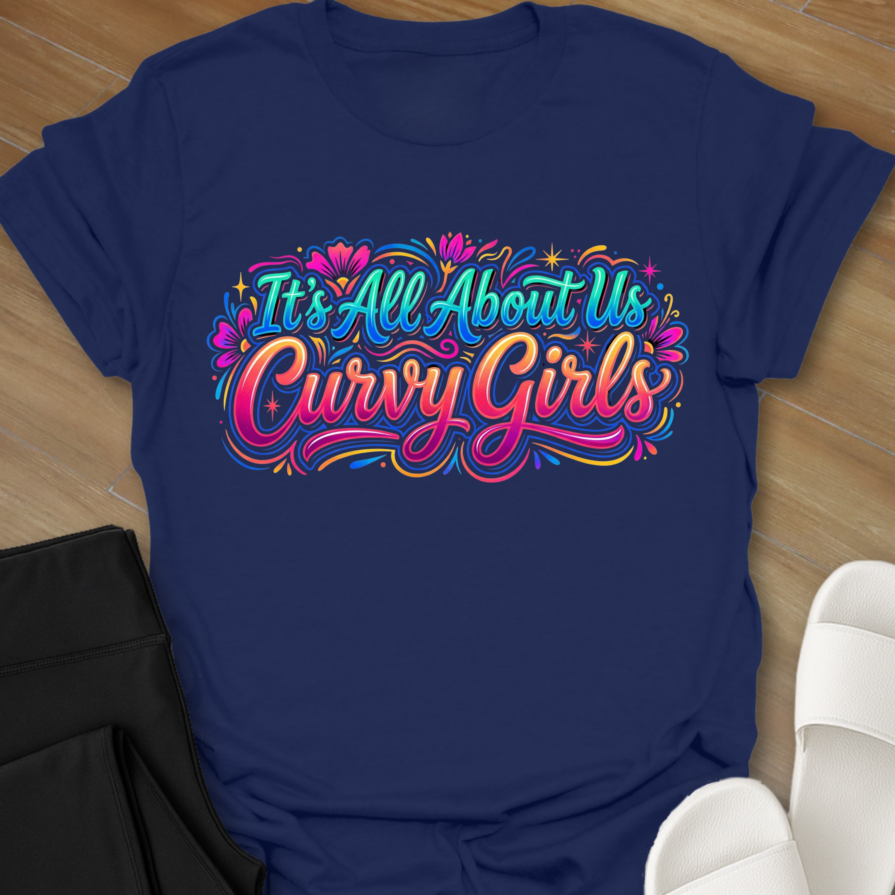 All About Us Curvy Girls T-Shirt