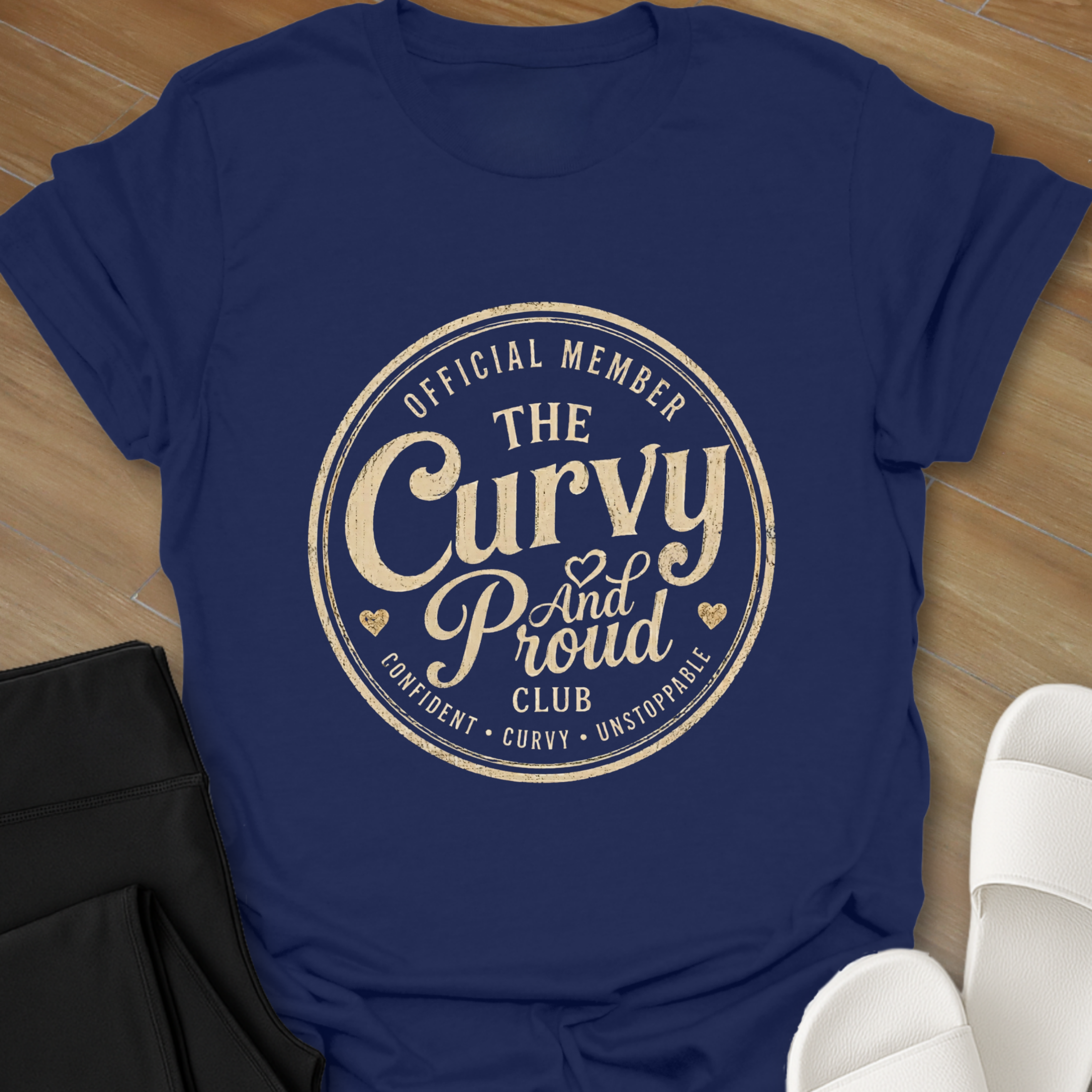 The Curvy and Proud Club T-Shirt