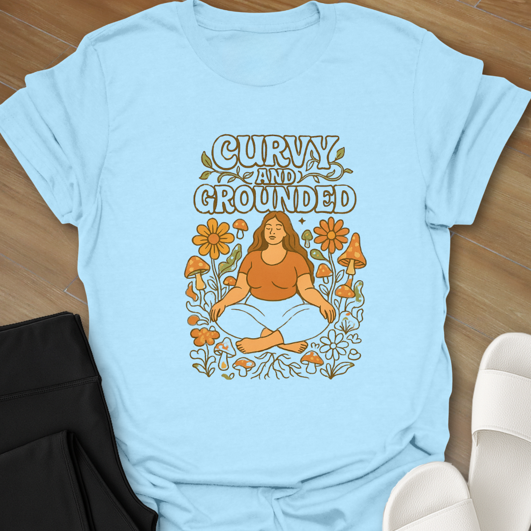 Curvy and Grounded T-Shirt