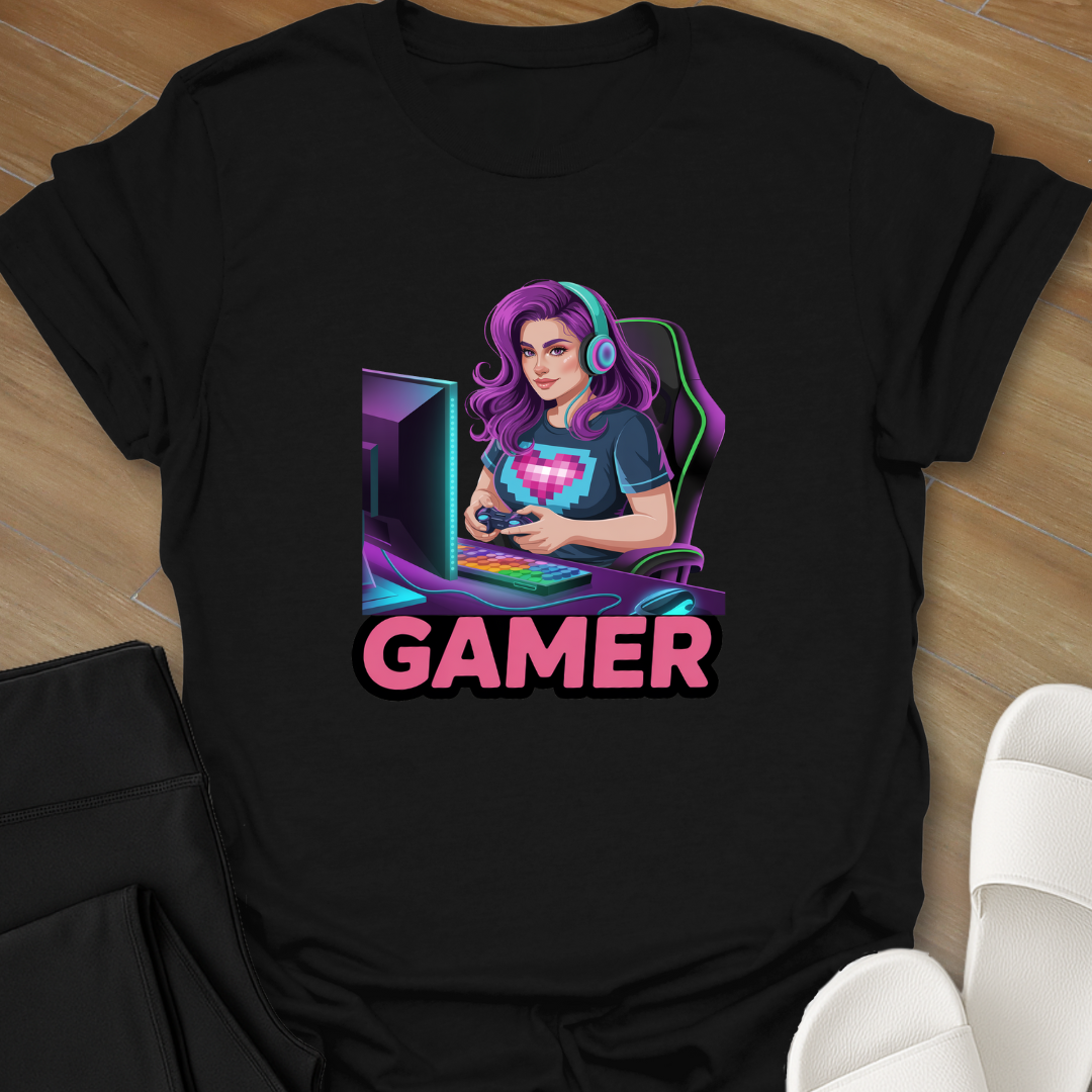 Curvy Gamer T-Shirt