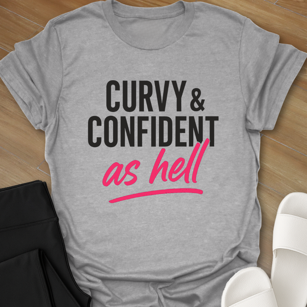Curvy Girl Confident T-Shirt