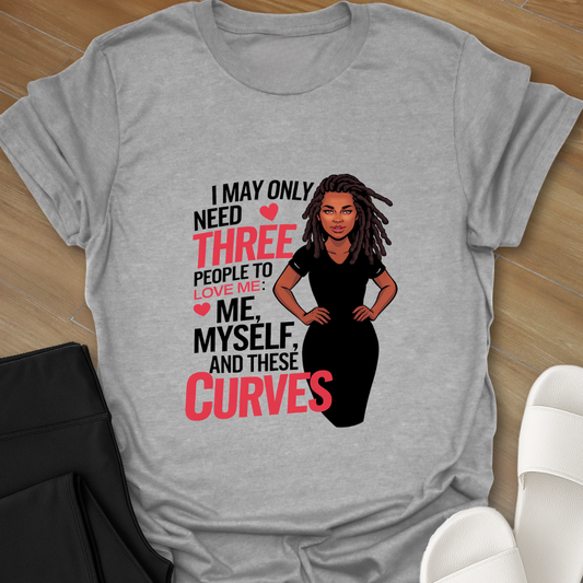 Me Myself & These Curves T-Shirt