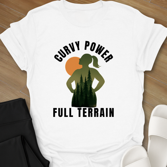Curvy Girl Full Terrain T-Shirt