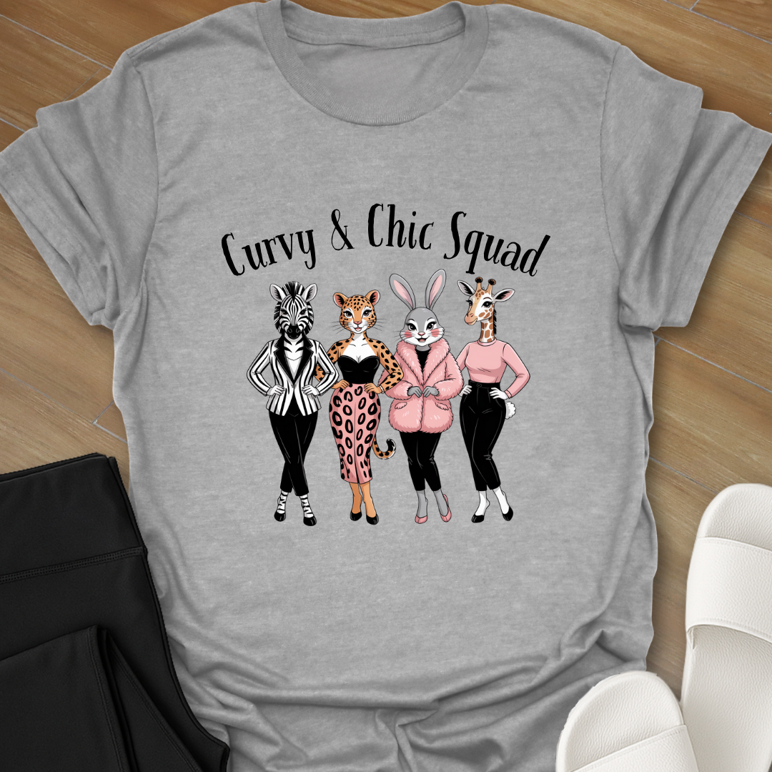 Curvy and Chic Squad T-Shirt