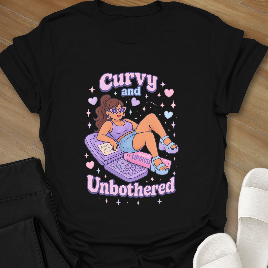 Curvy and Unbothered T-Shirt