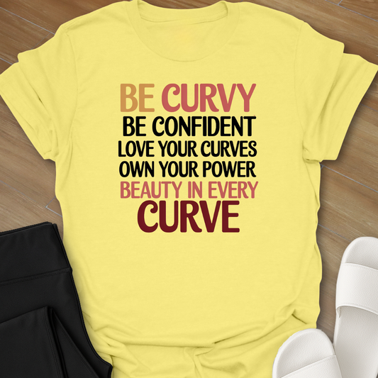 Beauty In Every Curve T-Shirt