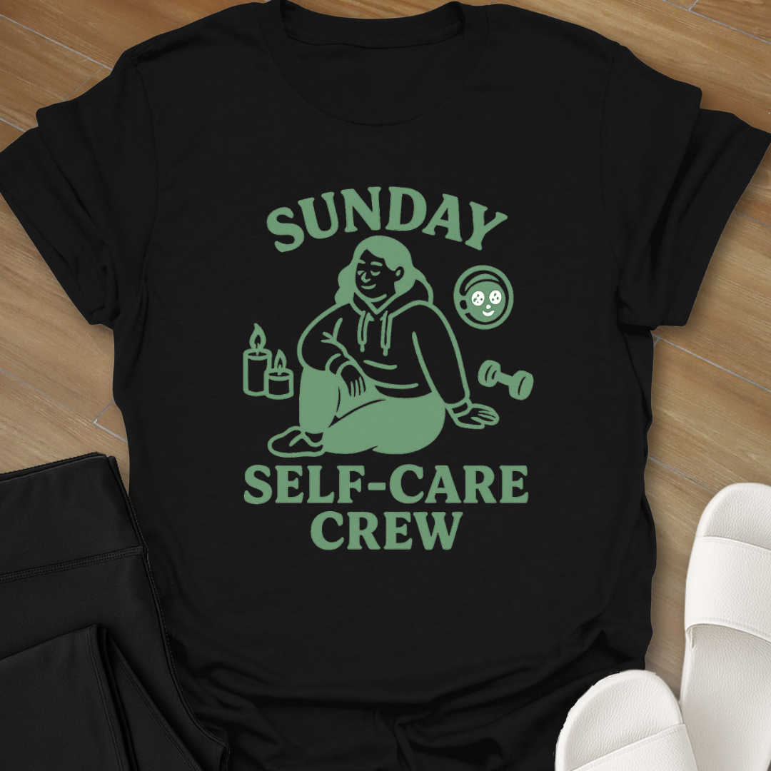Sunday Self-Care Crew T-Shirt