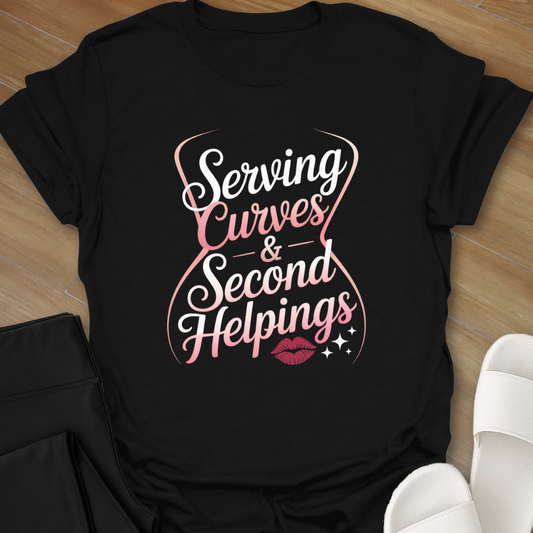 Serving Curves T-Shirt