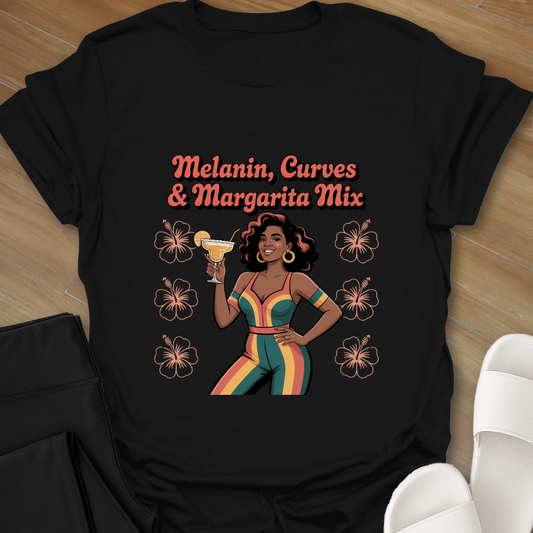 Melanin Curves Vibes T-Shirt