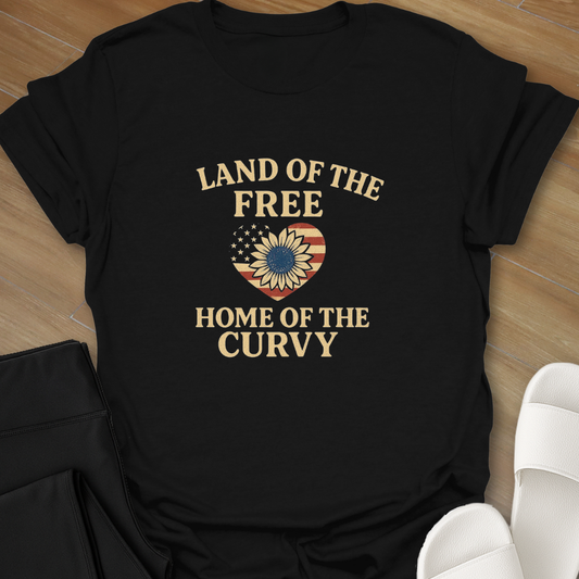 Home Of The Curvy T-Shirt