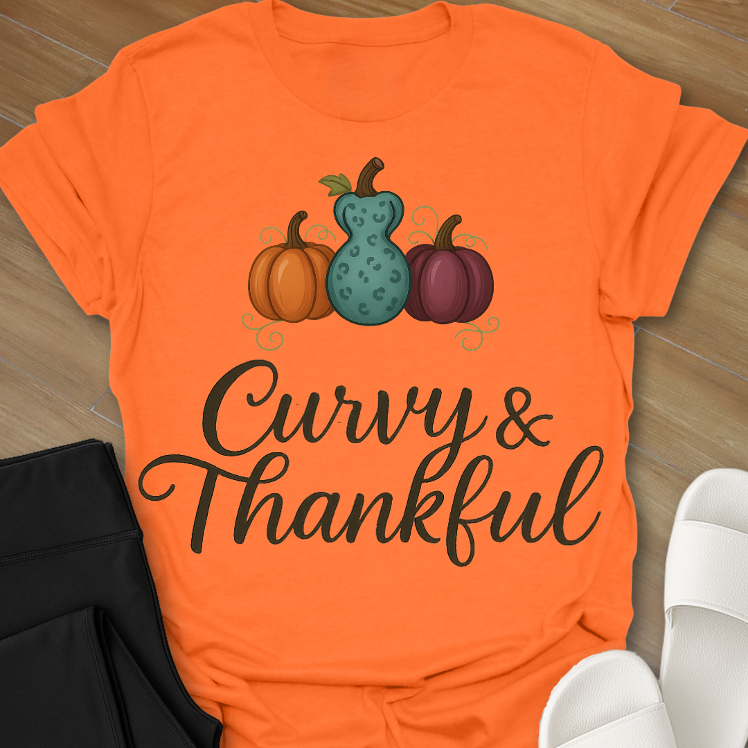 Curvy & Thankful T-Shirt