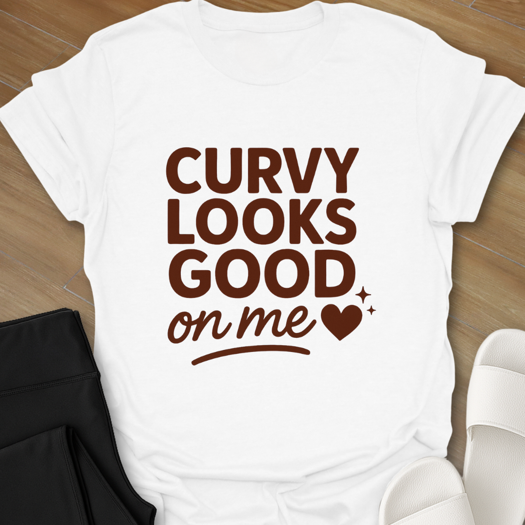 Curvy Girl Looks Good T-Shirt