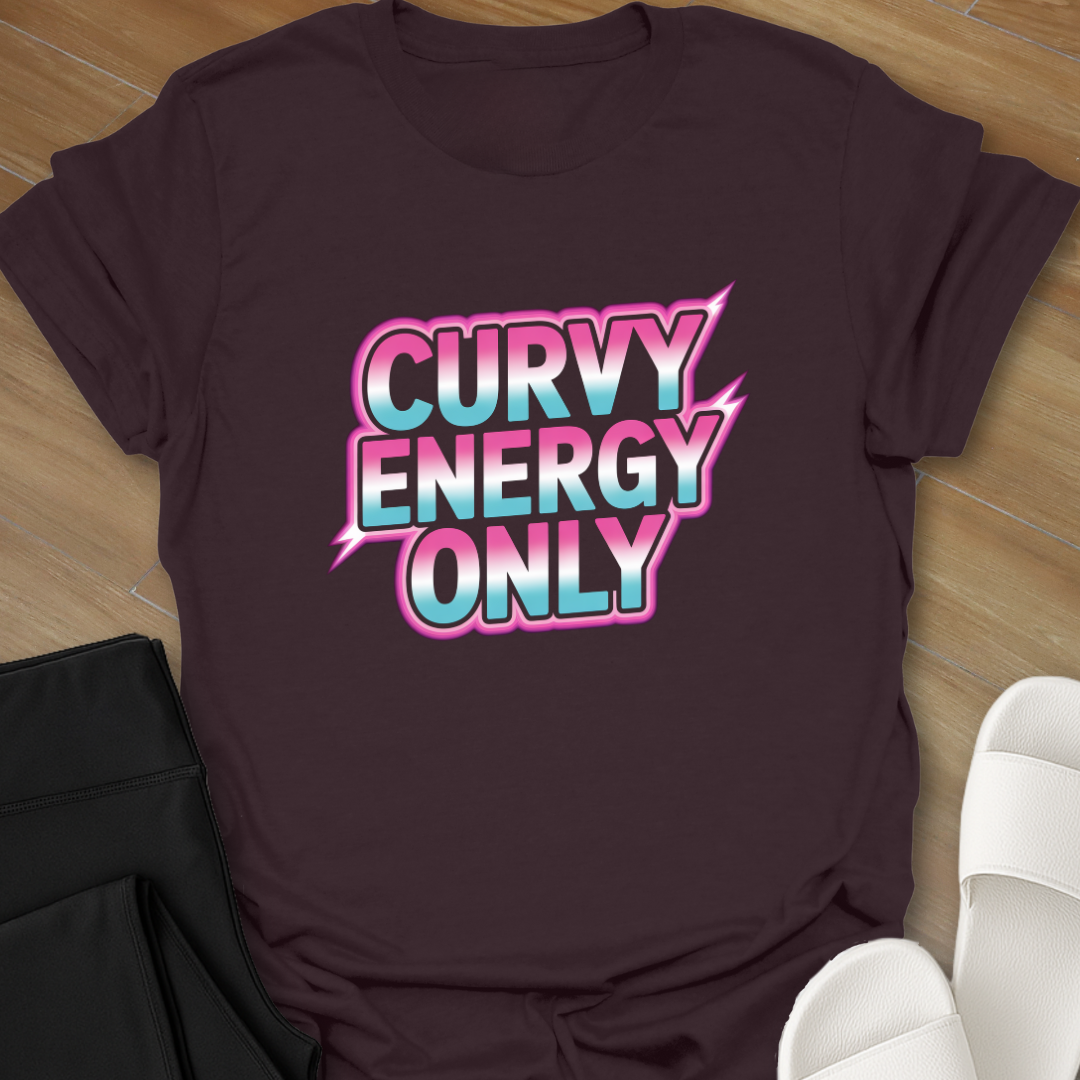 Curvy Energy Only T-Shirt