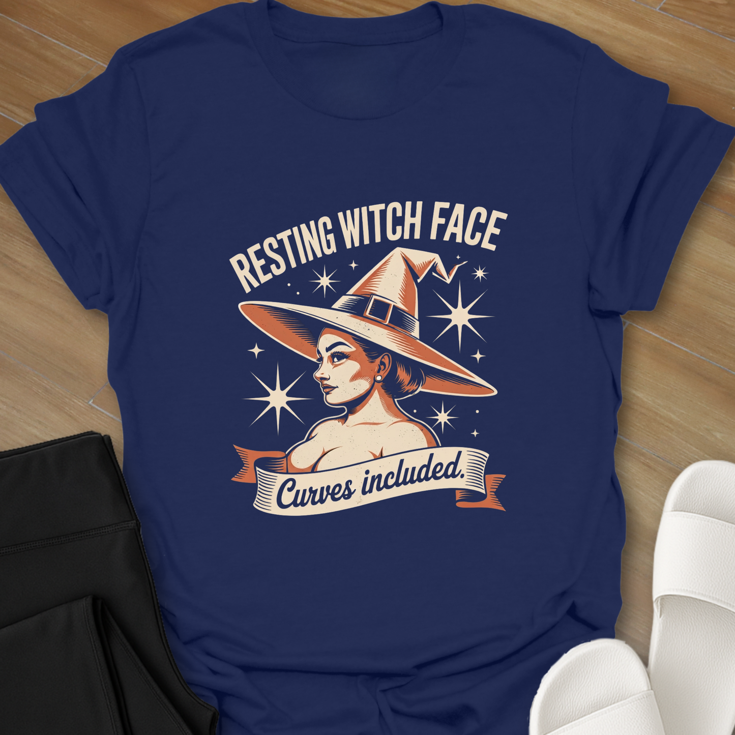 Resisting Witch Face T-Shirt