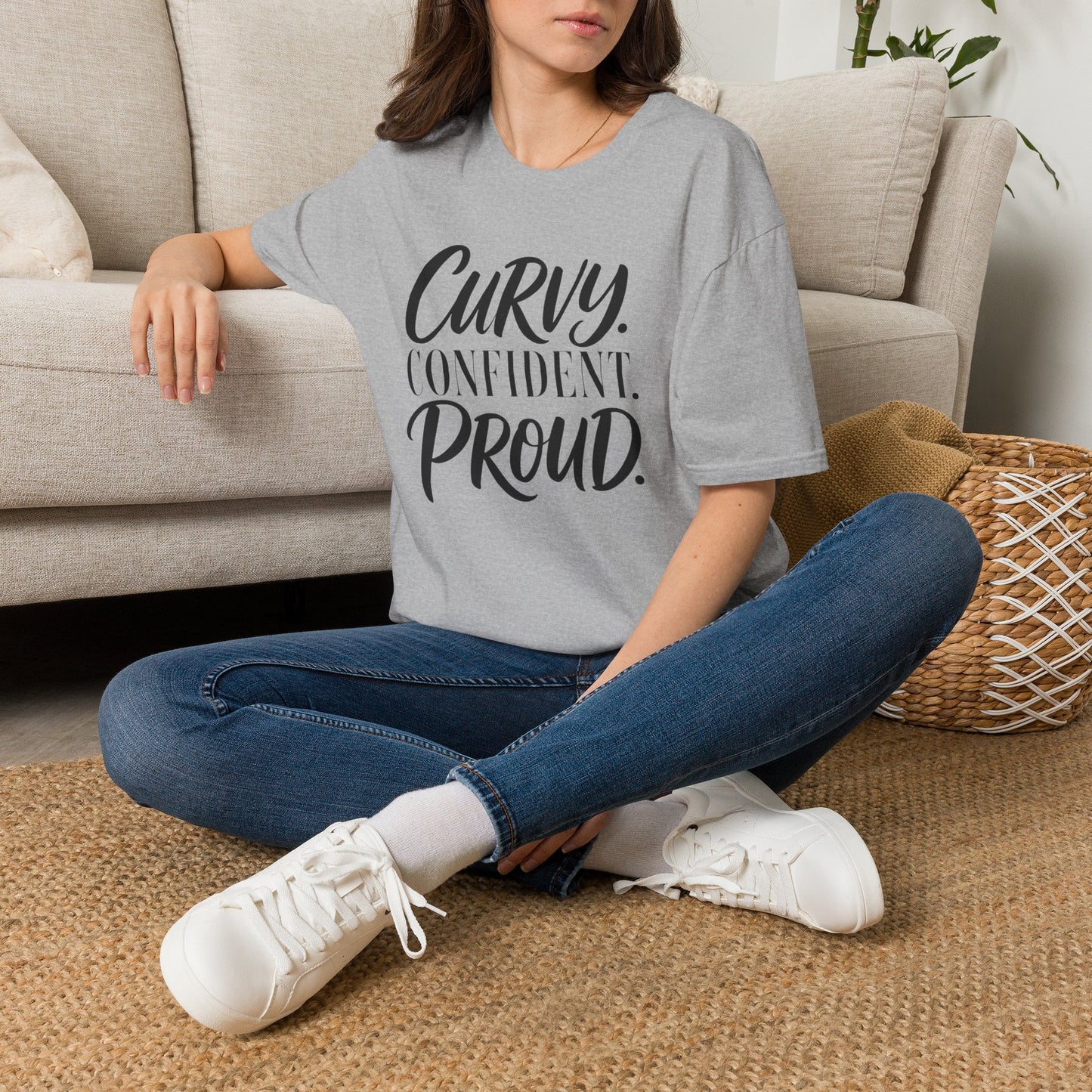 Curvy. Confident. Proud. T-Shirt