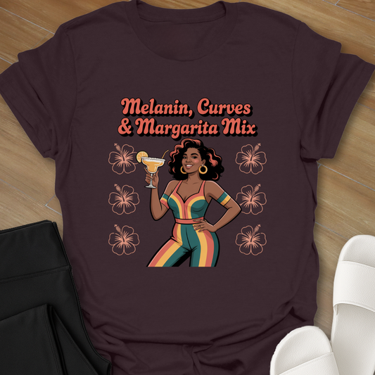 Melanin Curves Vibes T-Shirt